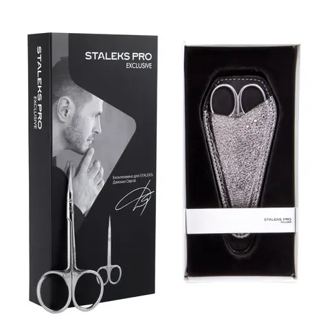 Професійні ножиці для кутикули, Staleks Pro Exclusive 10 Type 1 Magnolia SX-10/1