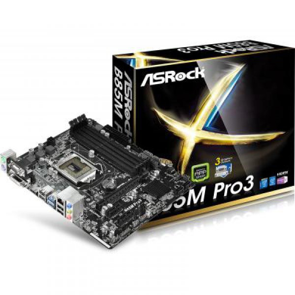 Материнська плата AsRock B85M PRO3 mATX