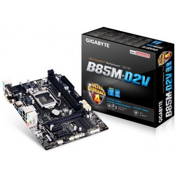 Материнська плата GIGABYTE GA-B85M-D2V mATX