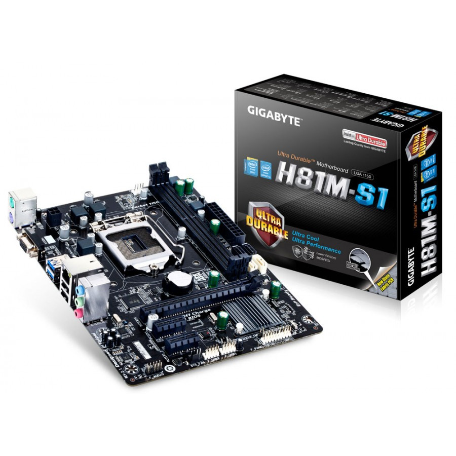 Материнська плата GIGABYTE GA-H81M-S1 mATX