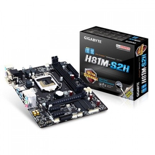 Материнська плата GIGABYTE GA-H81M-S2H mATX