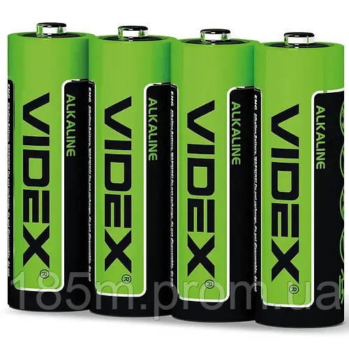 Батарейка Videx LR6 AA alkaline 4 shrink