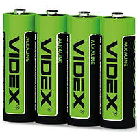 Батарейка Videx LR6 AA alkaline 4 shrink