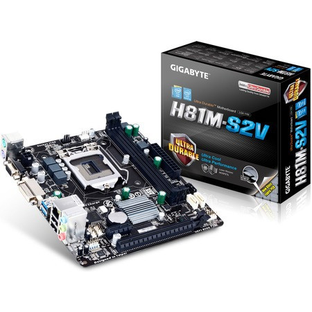 Материнська плата GIGABYTE GA-H81M-S2V mATX