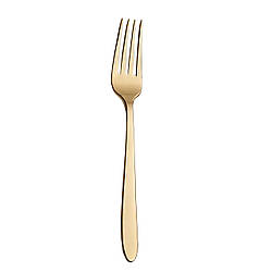 Вилка столова HIRA Gold Shine Ege 3mm 18/10