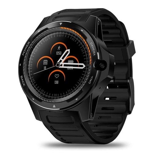 Розумний годинник Zeblaze Thor 5 на Android 7.1,1 з 4G і подвійний процесор (Черний)