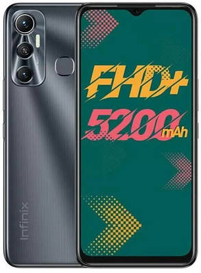 Смартфон Infinix Hot 11 4/128GB Polar Black Global version Гарантія 3 місяці, фото 2