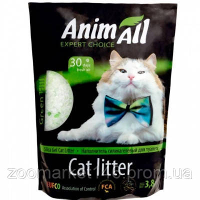 Animall (Енімал) "Кристали аквамарина", силікагелевий наповнювач, 3.8 л