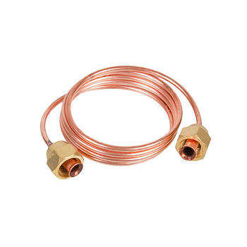 Трубка капілярна із гайкою 1/4'' L=900mm ShineYear для терморегулюючого вентиля і реле тиску