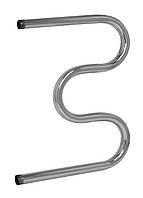 Змійовик Аквакомфорт безшовний суцільнотягнутий 500*400-3 коліна товщина 3 мм неірж сталь
