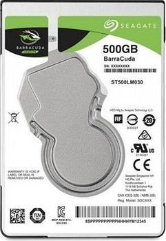 Накопичувач 2.5" Seagate  500GB 5400rpm 128MB SATA III (ST500LM030)