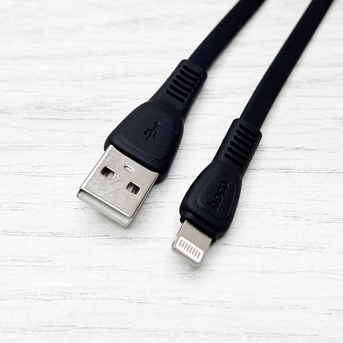USB кабель HOCO X40 Lightning 1м  (чорний), фото 3