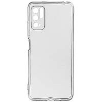 TPU чохол Epic Transparent 1,5mm Full Camera для Xiaomi Redmi Note 10 5G / Poco M3 Pro Безбарвний (прозорий)