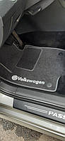 Ворсові килимки Volkswagen Passat B7 USA (американець) Чорні