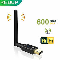 EDUP EP-DB1607 Двухдиапазонный WiFi AC600Mbps 2.4/5Ghz USB адаптер