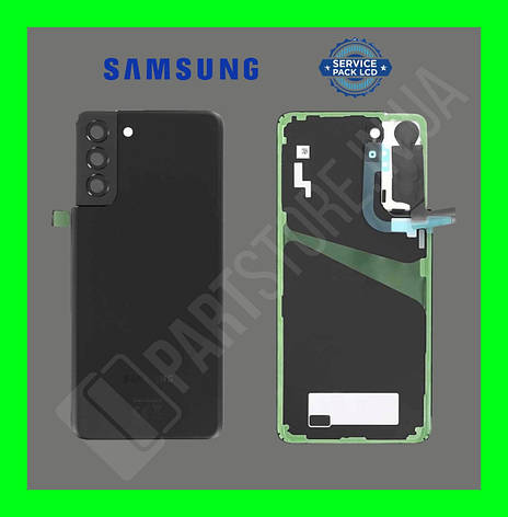 Кришка Samsung G996 Black S21 Plus (GH82-24505A) сервісний оригінал, фото 1