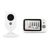 Видеоняня Baby Monitor VB603 New 3.5 дюйма. Режим ночного видения и двусторонняя связь. Меню на русском язык