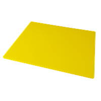 Доска полиэтиленовая разделочная Euroceppi 600х400х10 мм Желтый