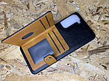 BOTAJU Шкіряний чохол-гаманець для телефона Samsung S30 Plus, слоти для карток., фото 2