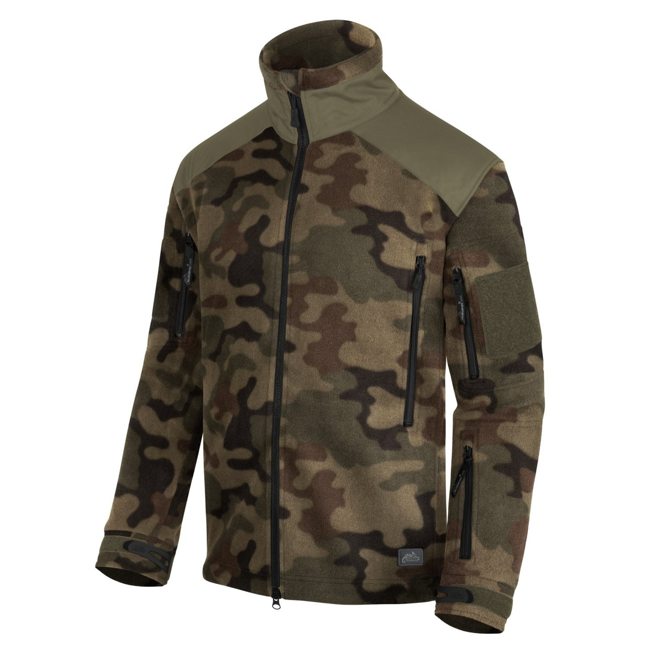 Куртка флісова Helikon-Tex® Liberty Jacket - Double Fleece - PL Woodland