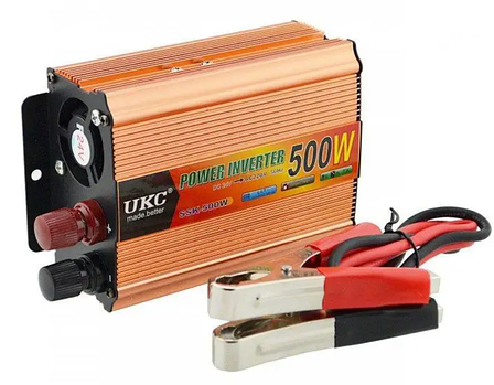 Перетворювач постійного струму 500W UCK-500W AC\DC інвертор 12В-220В, фото 1