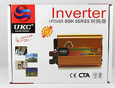 Перетворювач постійного струму 500W UCK-500W AC\DC інвертор 12В-220В, фото 6