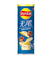 Чипсы Lays Finger Licking Braised Pork Тушенная свинина China 90g