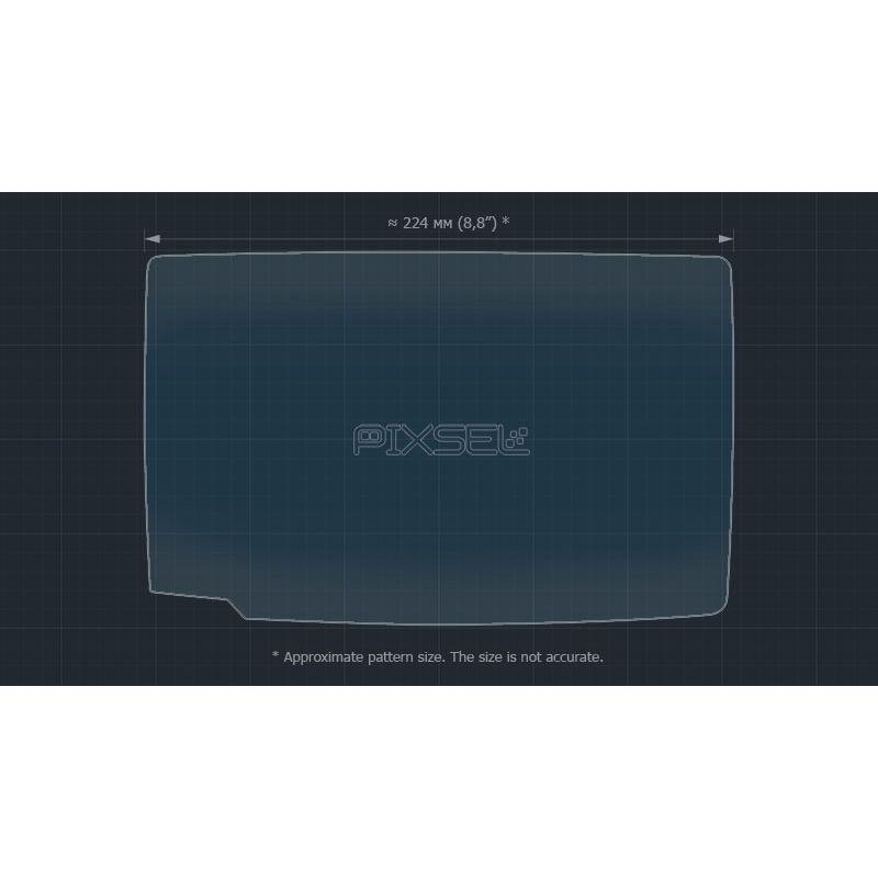 Захисне гібридне скло на монітор 10.5" 9H ALPINE iLX