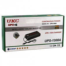 Перетворювач постійного струму 1300W UCK-1300W AC\DC інвертор для автомобіля 12В-220В, фото 5