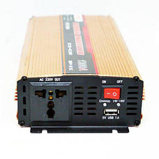 Перетворювач постійного струму 1300W UCK-1300W AC\DC інвертор для автомобіля 12В-220В, фото 6