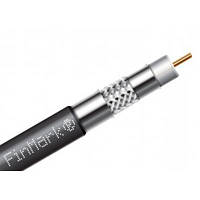 Кабель телевизионный FinMark RG-6 TRISHIELD, CU, 305м, black (F6TSVcu_305_black) - Топ Продаж!