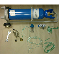 Кислородный баллон (кислородный ингалятор) объёмом 8 литров
