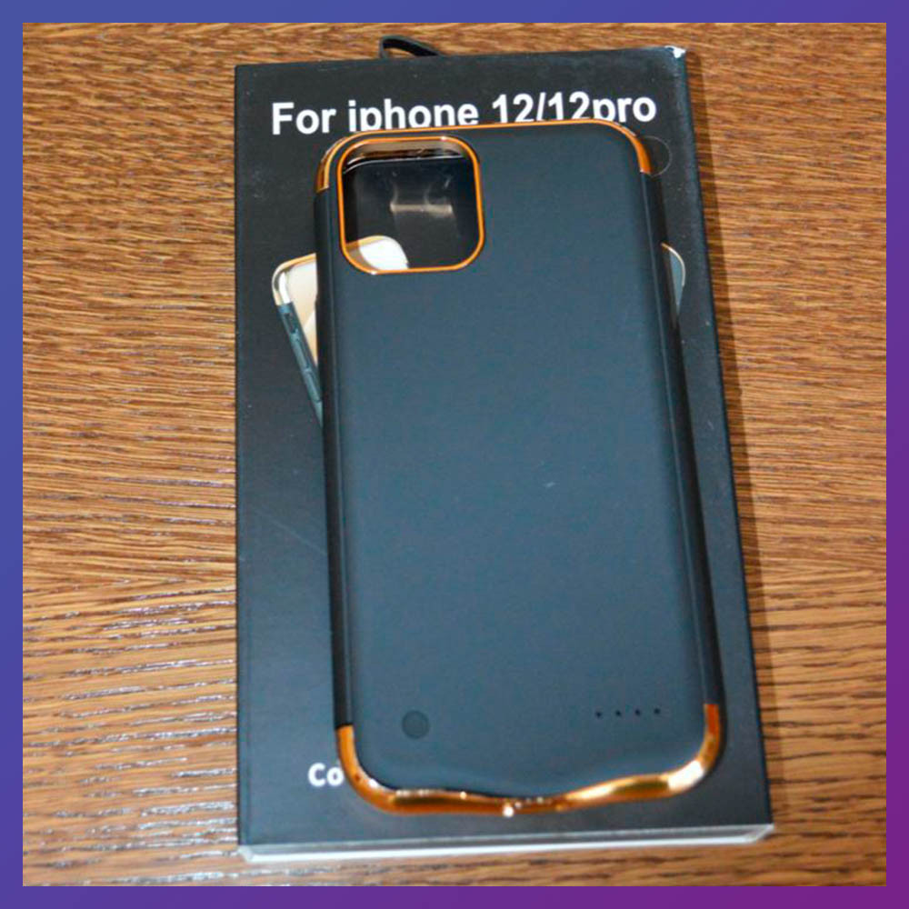 Портативна батарея YBC-095 для iPhone 12 на 6000 мА·год Чохол заряджання акумулятор для айфона + ПОДАРУНОК