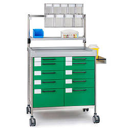 Анестезіологічний подвійний візок 3956 G серії 300 Insausti