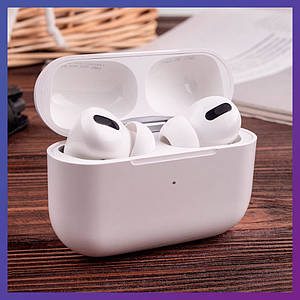 Бездротові навушники Airpods Pro White Lux Limited Edition + 2 подарунки.
