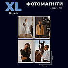 Фотомагніти набір 4 шт. розміру XL – Персоналізований Фотомагніт у Великому Форматі, фото 2