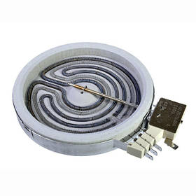 Конфорка EGO 10.74431.096 (склокераміка) для електроплити Ariston, Indesit C00139052 D=165 1200W