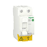 Выключатель дифференциального тока (УЗО) Schneider Electric Resi 9 2p 25A АС 30mA (C2) R9R51225