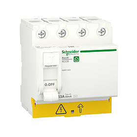 Вимикач диференційного струму ВДС Schneider Electric Resi 9 4p 63A АС 30mA R9R51463