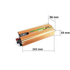 Перетворювач постійного струму 2000 W UCK SSK-2000W AC/DC інвертор для автомобіля 12В-220 В, фото 6