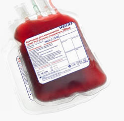 Контейнер для компонентів крові WEGO порожній 350/350 мл