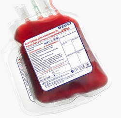 Контейнер для компонентів крові WEGO порожній 450/450 мл