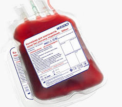 Контейнер для компонентів крові WEGO порожній 300/300 мл