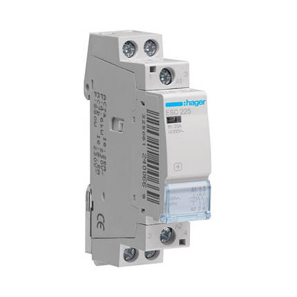 Контактор Hager 25A 2НВ 230В ESC225, фото 1