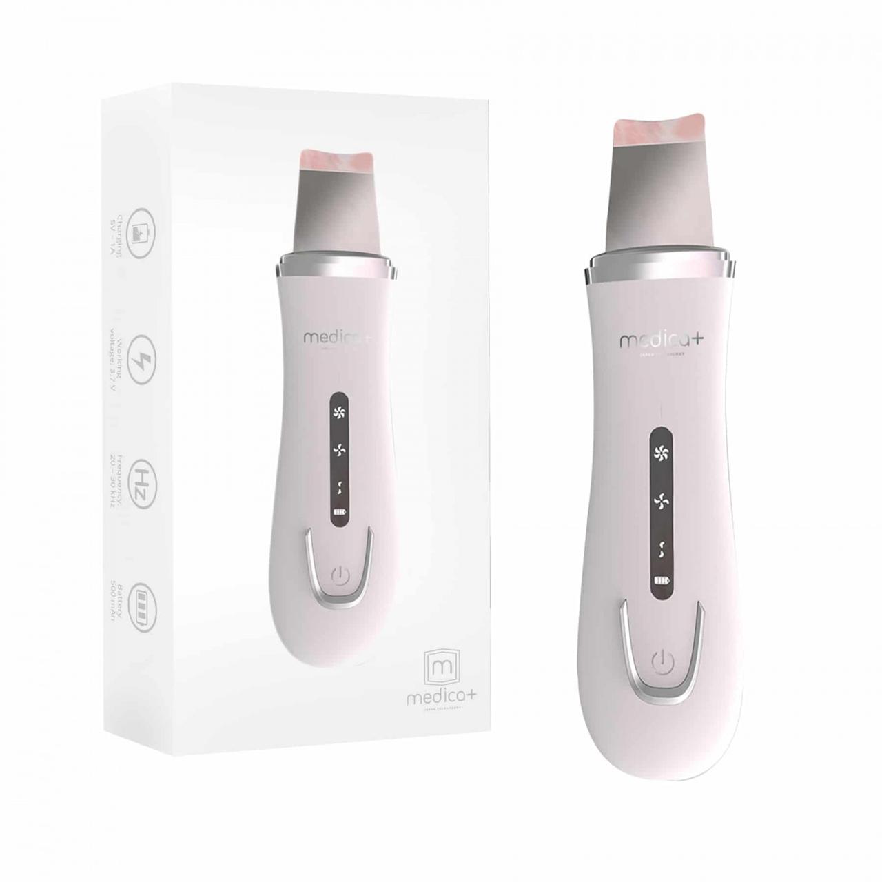 Ультразвуковий скрабер для обличчя шкіри Medica+ Vibroskin 5.0