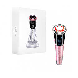 Мікрострумовий RF Lifting Масажер для обличчя Skin Lifting 7.0 Pink - EMS, LED