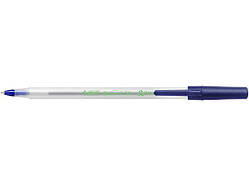 Ручка кулькова Round Stic Eco , синій, 60 шт/уп без ШК на ручці bc8932402 ТМ BI
