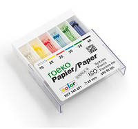 Бумажные штифты ROEKO Paper Points color ISO 25, 200шт