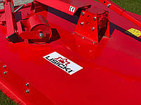 Садова косарка-подрібнювач роторна на мінітрактор Lisicki 1,4 м, фото 6