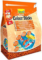 Сухой Корм для рыб Tetra Pond Color Sticks плавающие гранулы для окраса 4 л